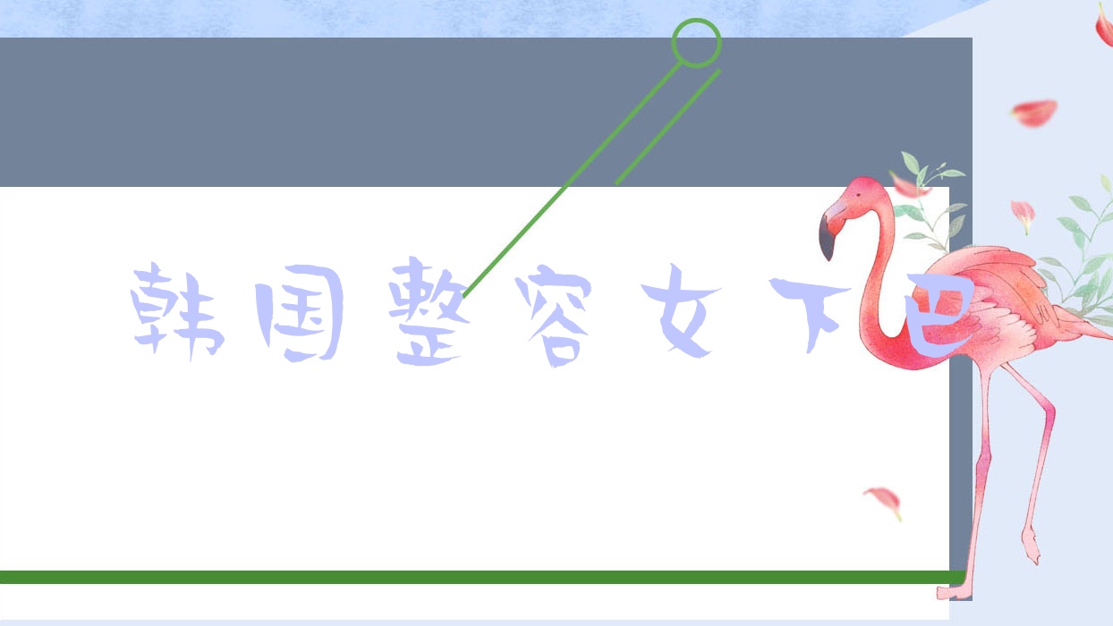 韓國整容女下巴,韓國整容女下巴的女明星