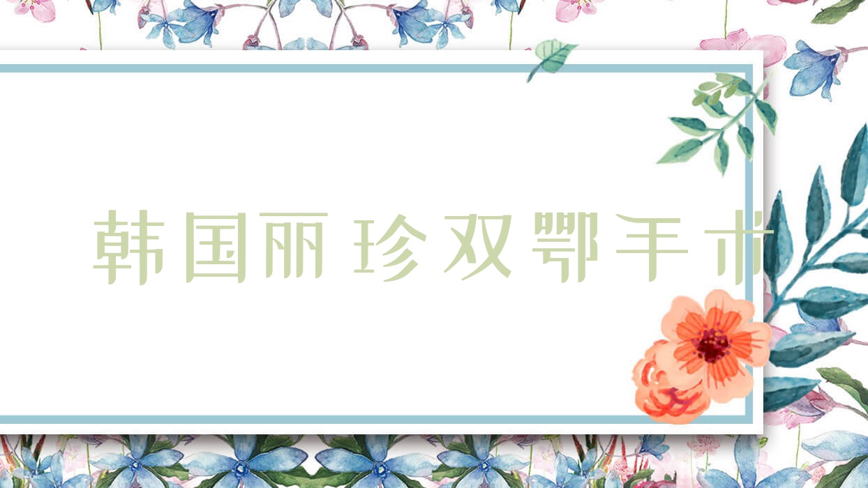 韩国丽珍双鄂手术 韩国双鄂手术最久的医生是谁 韩国丽珍双鄂手术 韩国双鄂手术最久的医生是谁