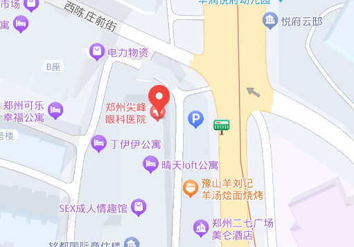 郑州尖峰眼科医院地址