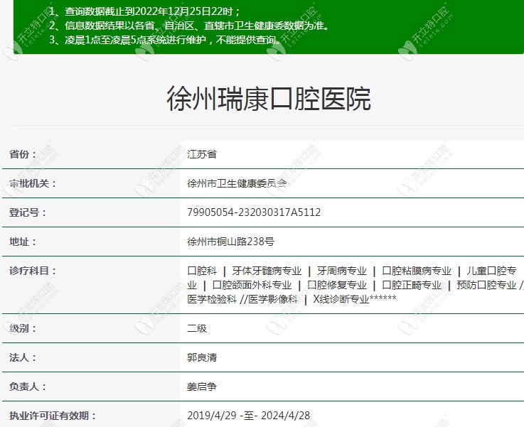 徐州瑞康口腔医院
