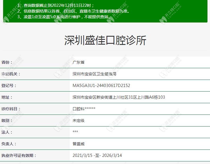 深圳盛佳口腔診所