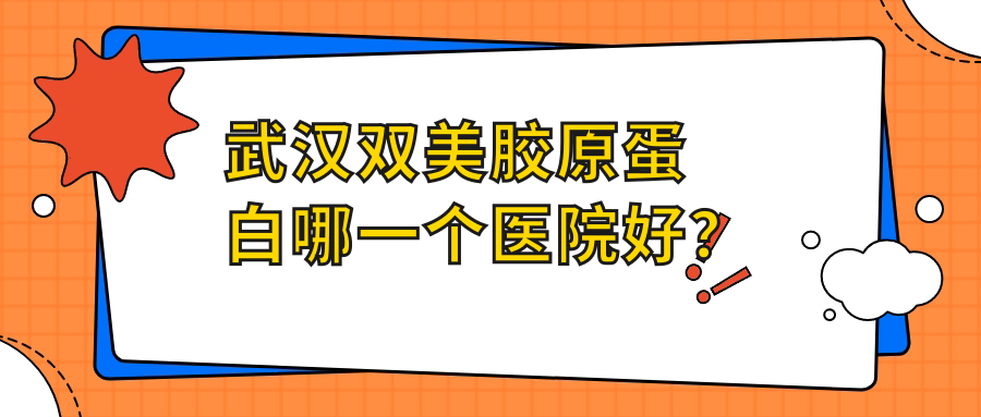 武漢雙美膠原蛋白哪一個醫(yī)院好？精選十家本地硬實力較高的整形機構(gòu)
