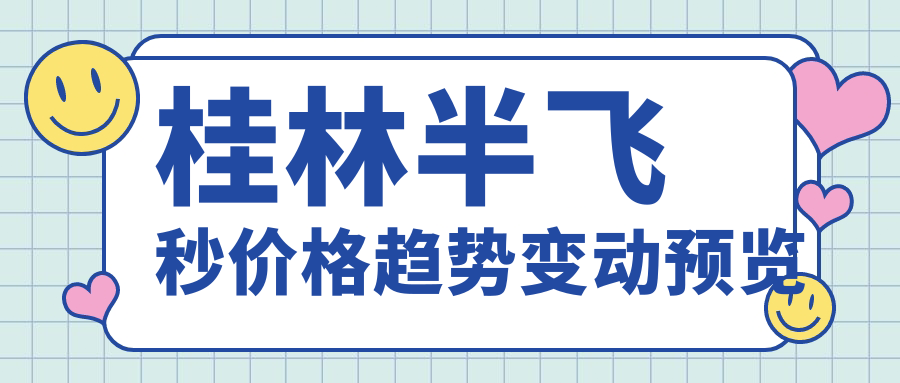 桂林半飞秒价格趋势变动预览