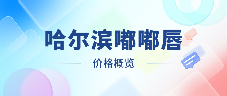 哈爾濱嘟嘟唇價格概覽