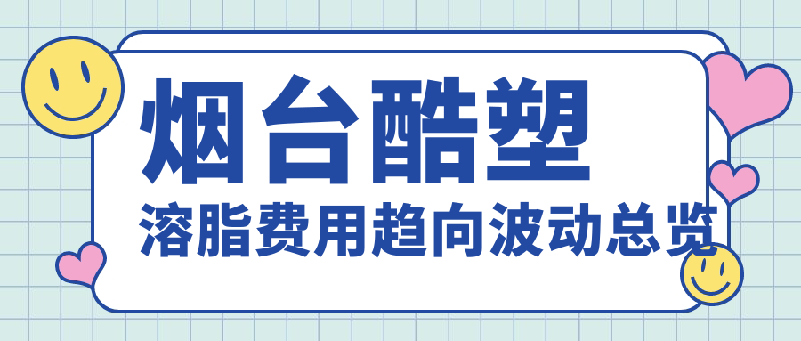 煙臺酷塑溶脂費用趨向波動總覽